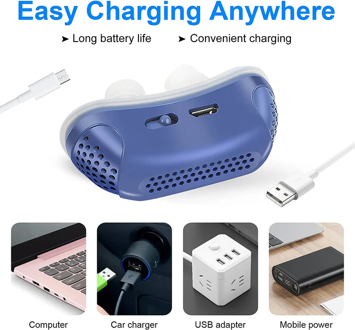 Davy | Micro CPAP sleep apnea machine for travel and anti-snoring - CPAP alternative