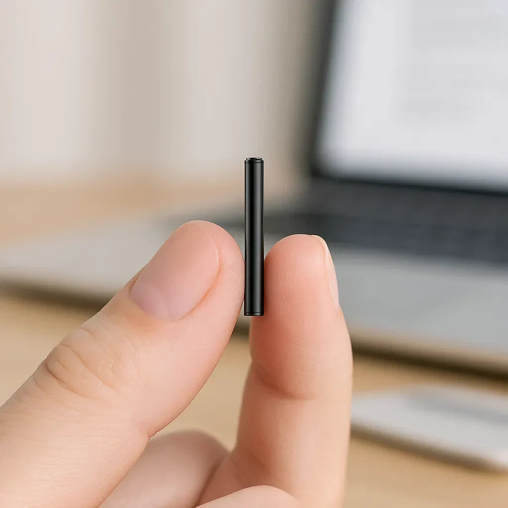 Davy | Miniature Voice Recorder – Small, Discreet, and Powerful Audio Capture | Perfect for Stealth Recording and Voice Activation