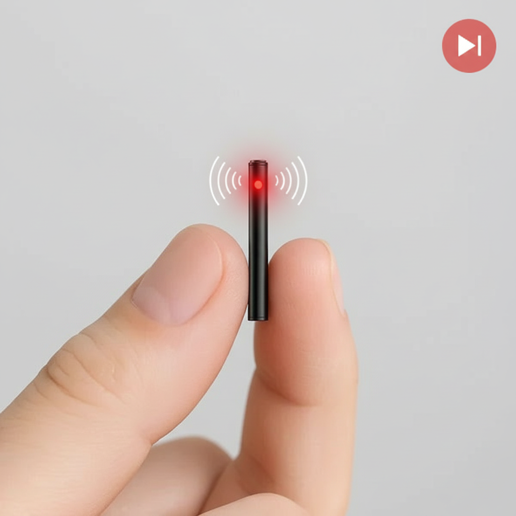 Davy | Miniature Voice Recorder – Small, Discreet, and Powerful Audio Capture | Perfect for Stealth Recording and Voice Activation