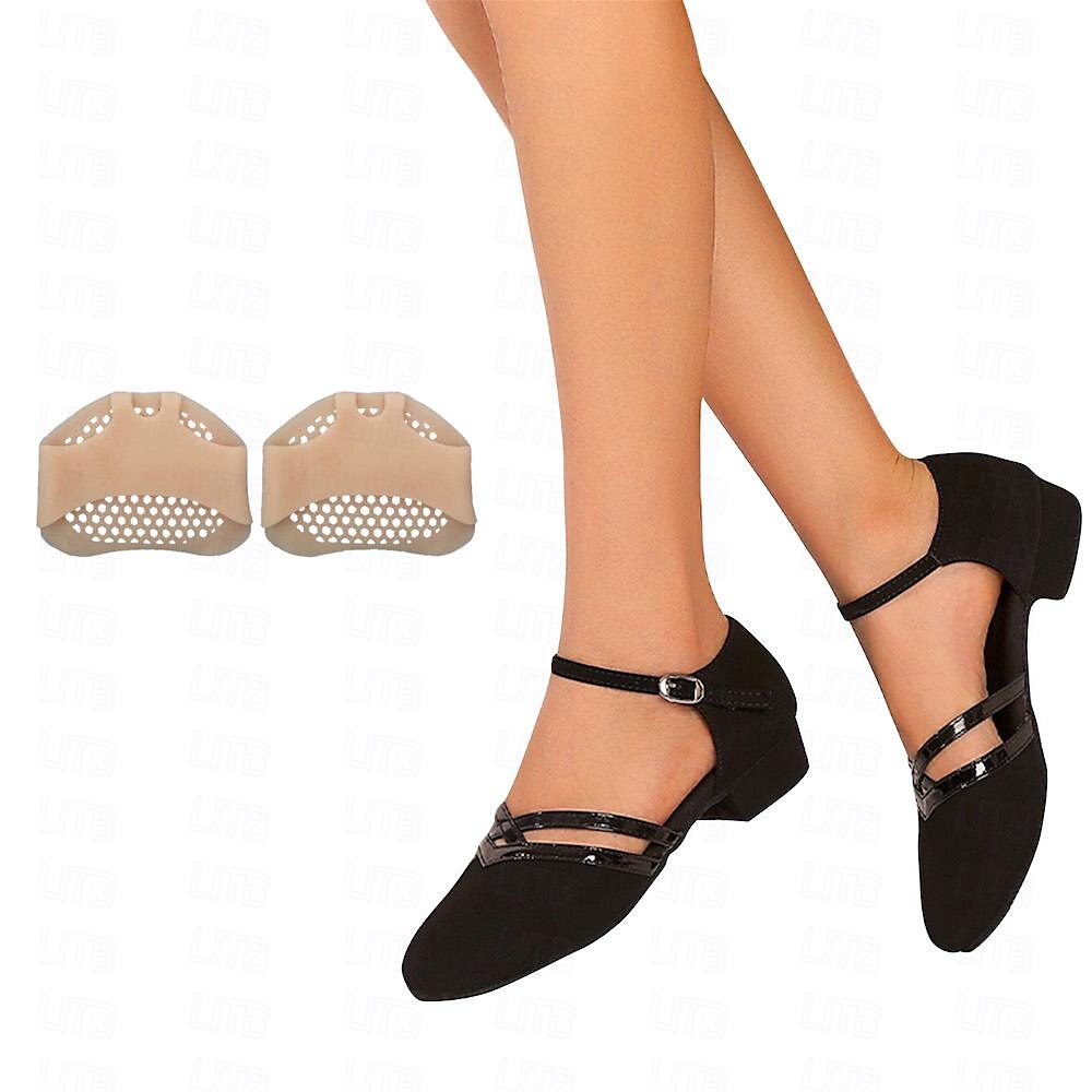 Davy | Modern Dance Shoes for Women - Black - High-Quality Suede