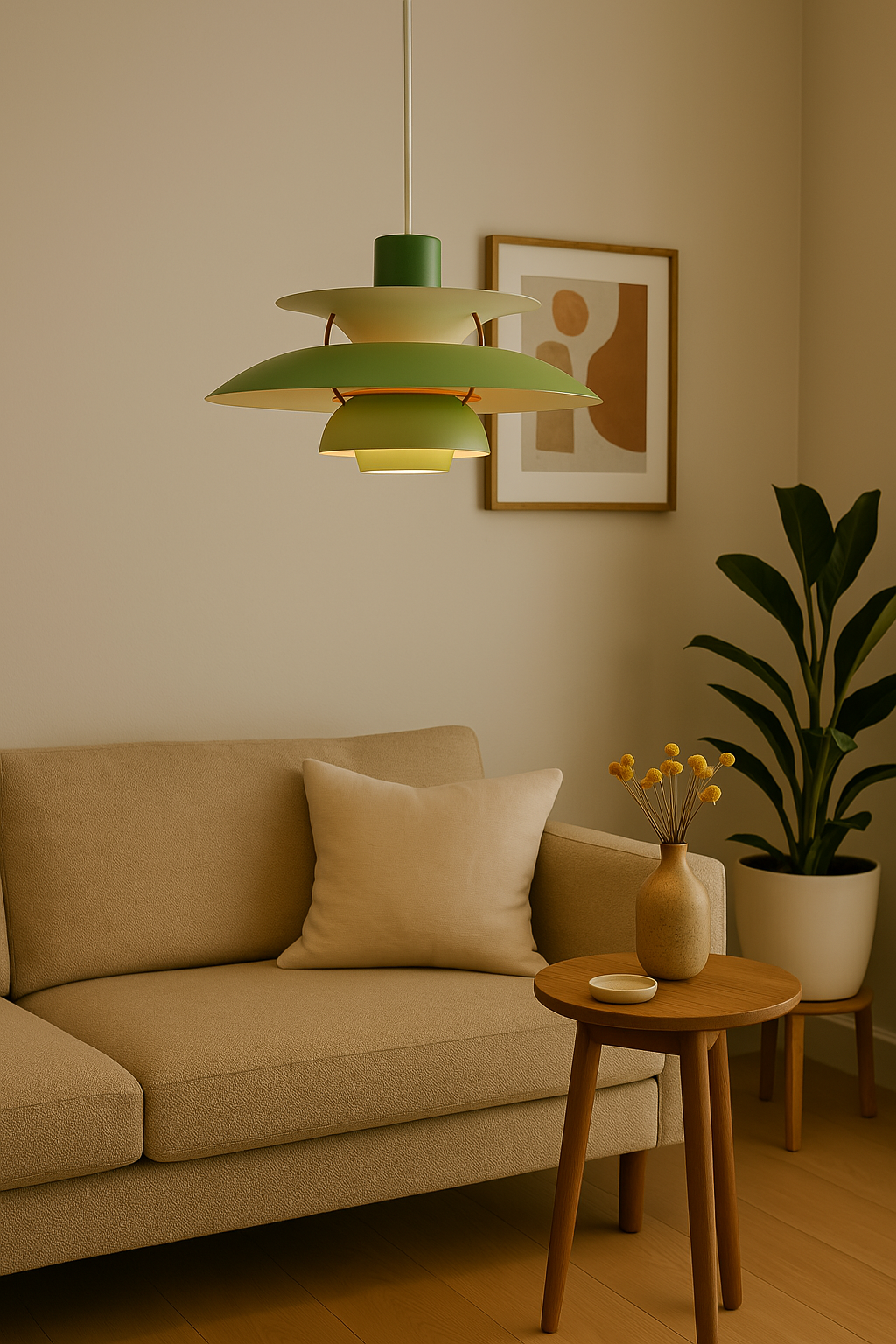 Davy | Modern LED Ceiling Lamp Round – Dimmable & Durable – Stylish Lighting for Living Room, Dining Room & Office