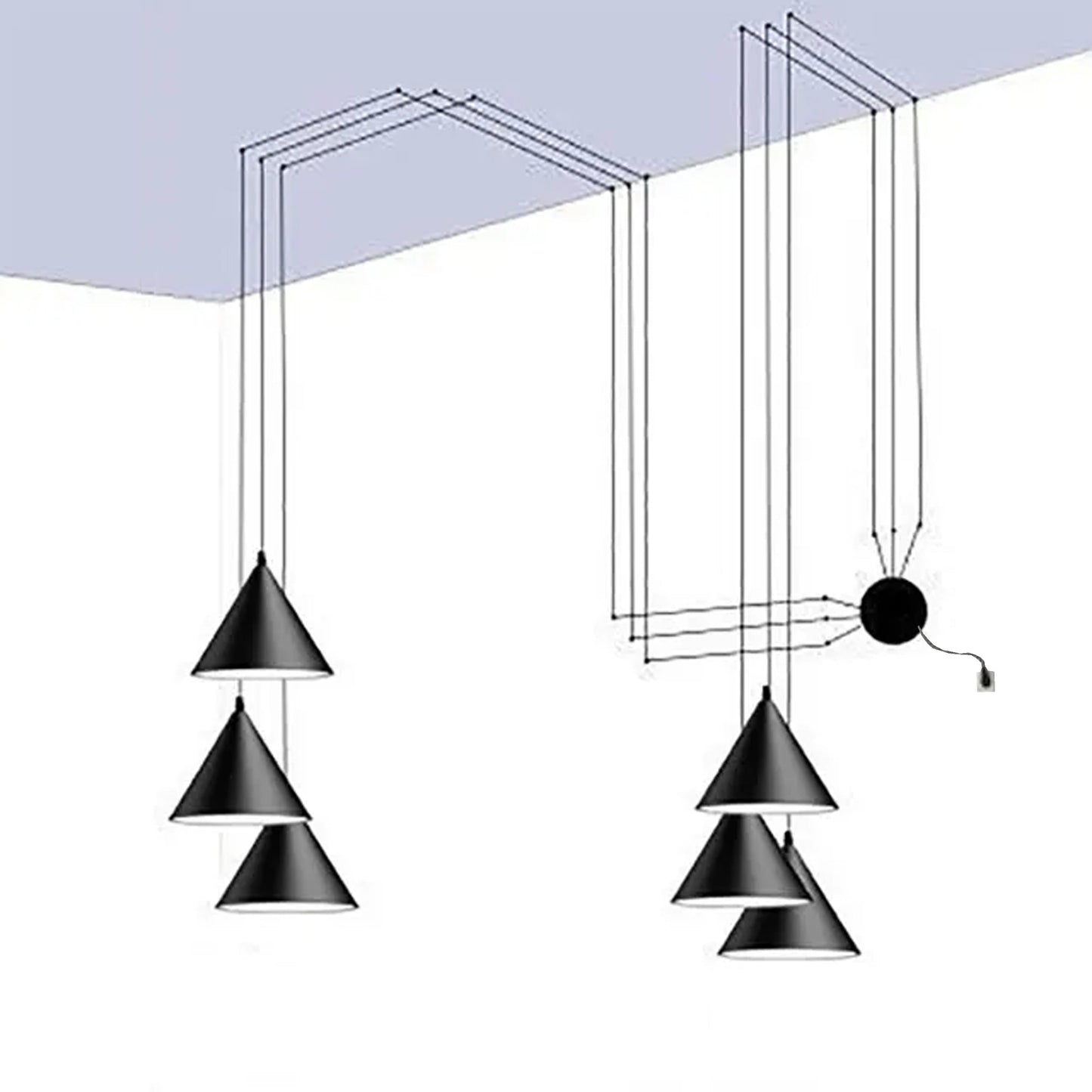 Davy | Modern Pendant Light | Minimalist Metal Design