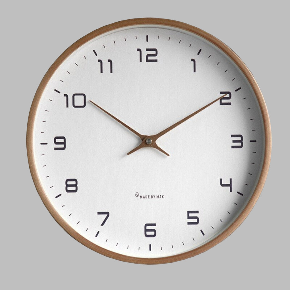 Davy | Modern Wall Clock Minimalist Wood Design
