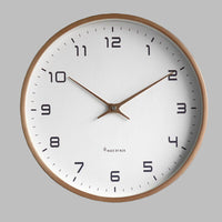 Davy | Horloge murale moderne design bois minimaliste