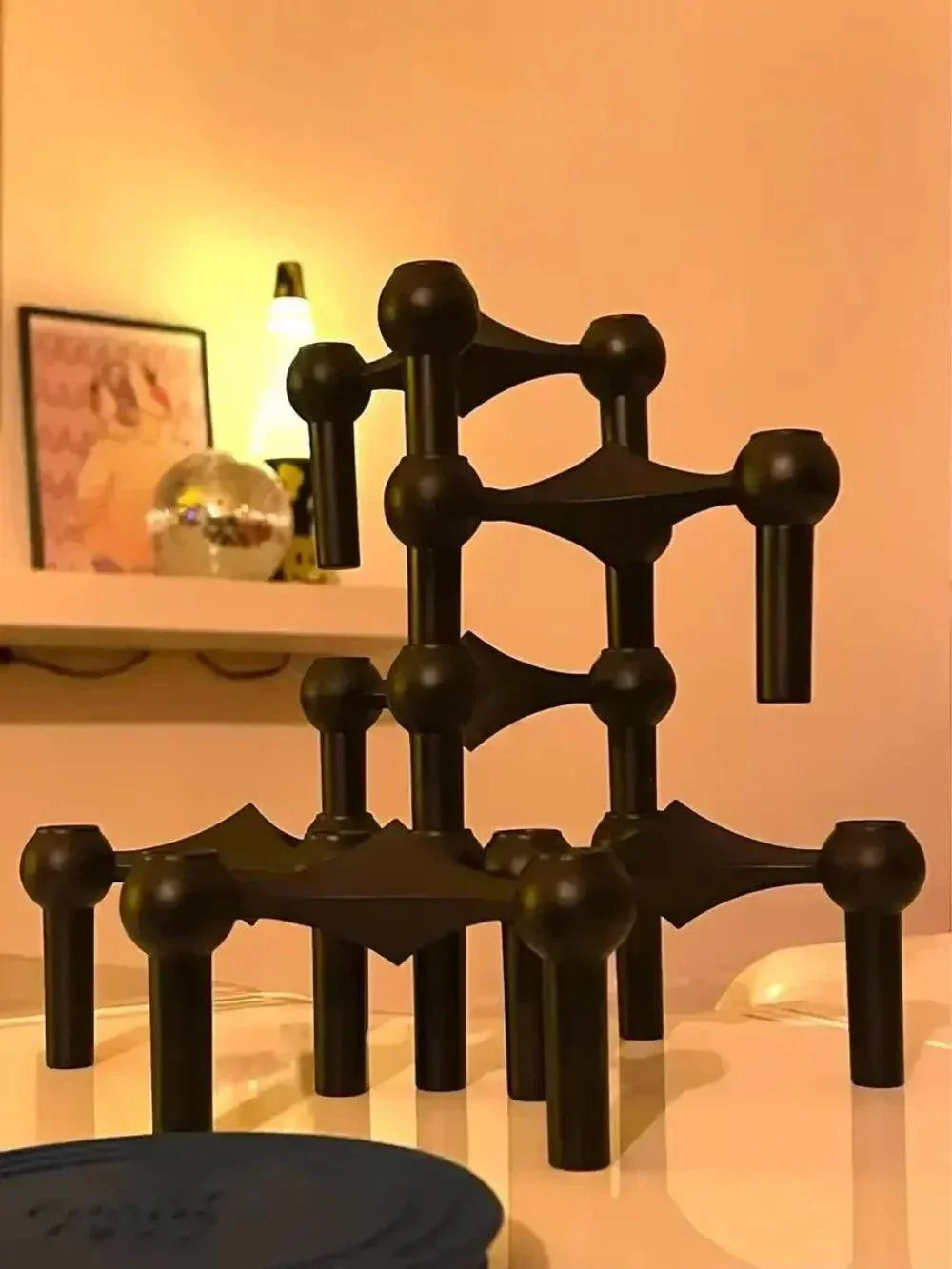 Davy | Modular Molecular Metal Candle Holder