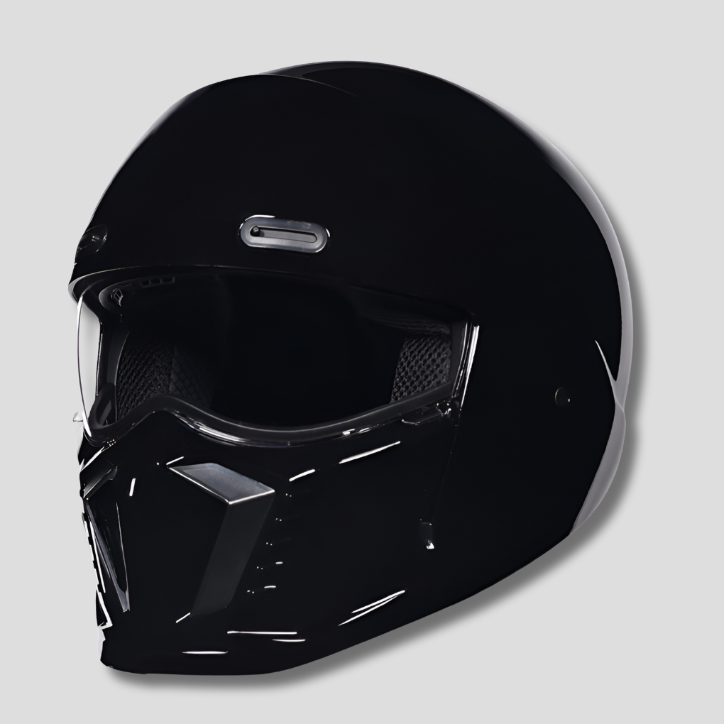 Davy | Motorcycle Full Face Helmet with Built-in Visor