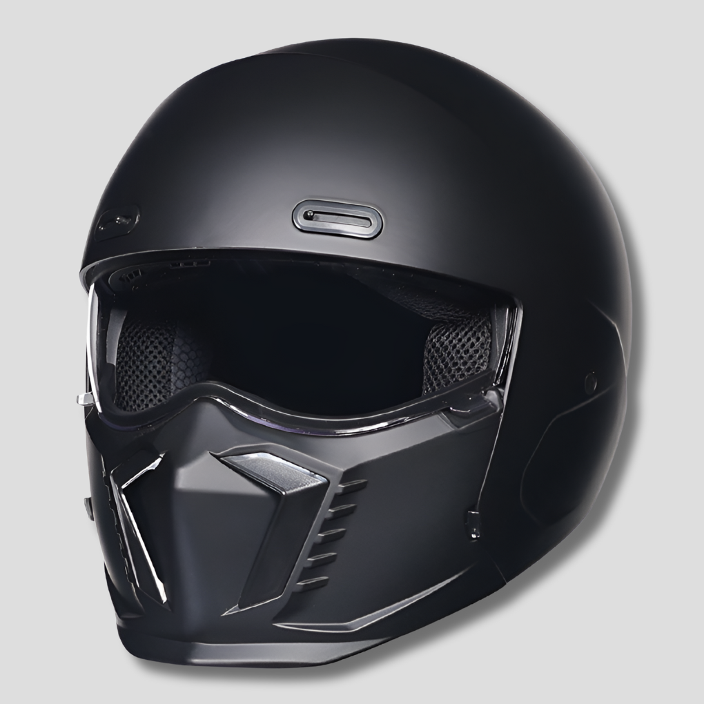 Davy | Motorcycle Full Face Helmet with Built-in Visor