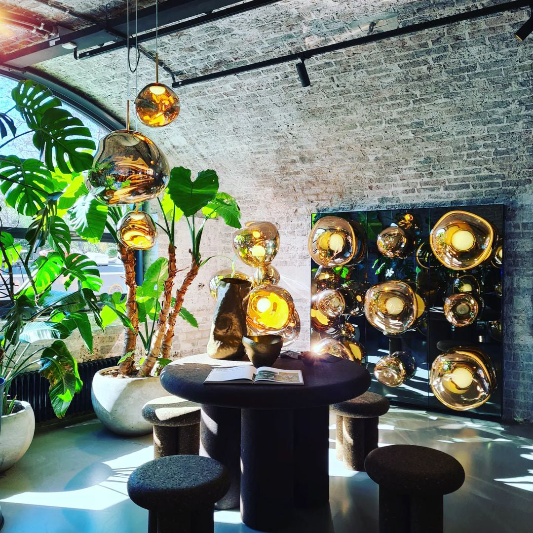 Davy | Multi-Arm Pendant Light | Sculptural Melt Design
