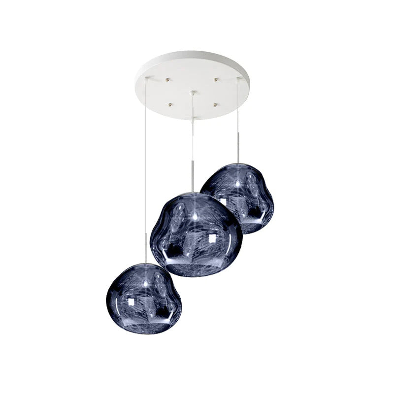 Davy | Multi-Arm Pendant Light | Sculptural Melt Design