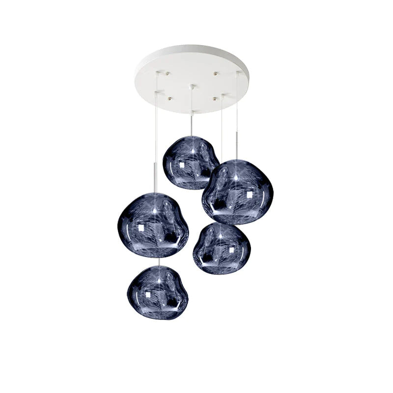 Davy | Multi-Arm Pendant Light | Sculptural Melt Design