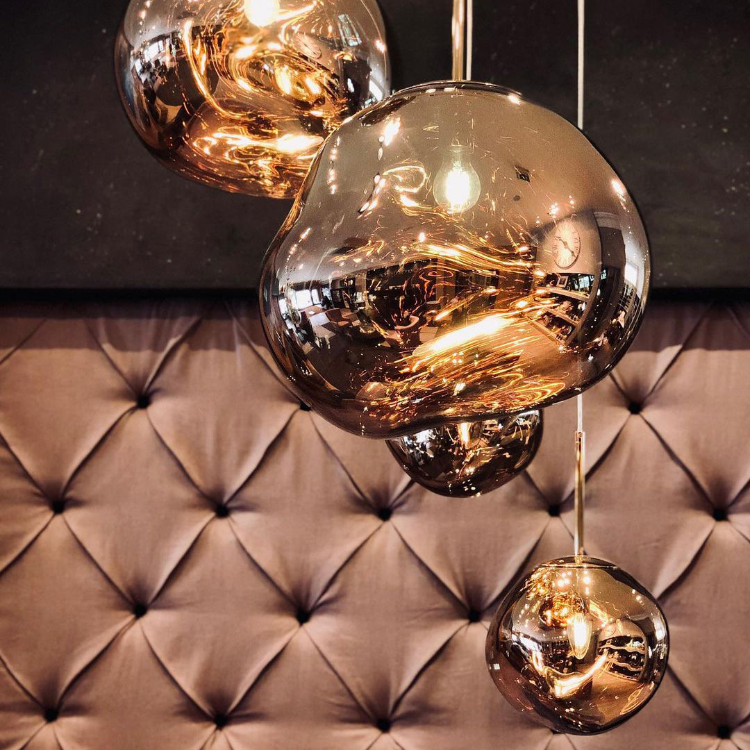 Davy | Multi-Arm Pendant Light | Sculptural Melt Design