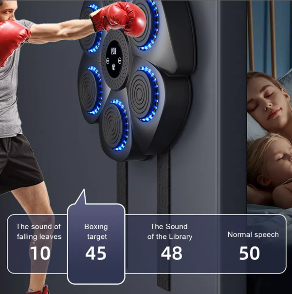 Davy | Music Boxing Machine | Interactive Training | RGB & Bluetooth