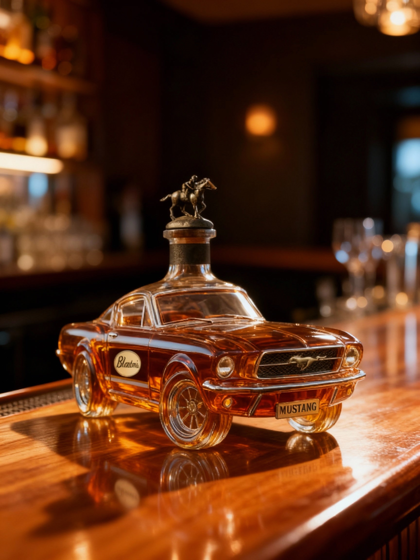 Davy | Mustang Car Shaped Whiskey Decanter