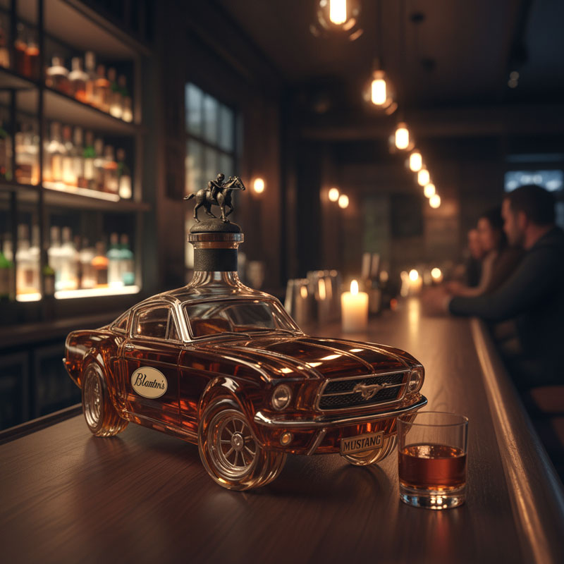 Davy | Mustang Car Shaped Whiskey Decanter