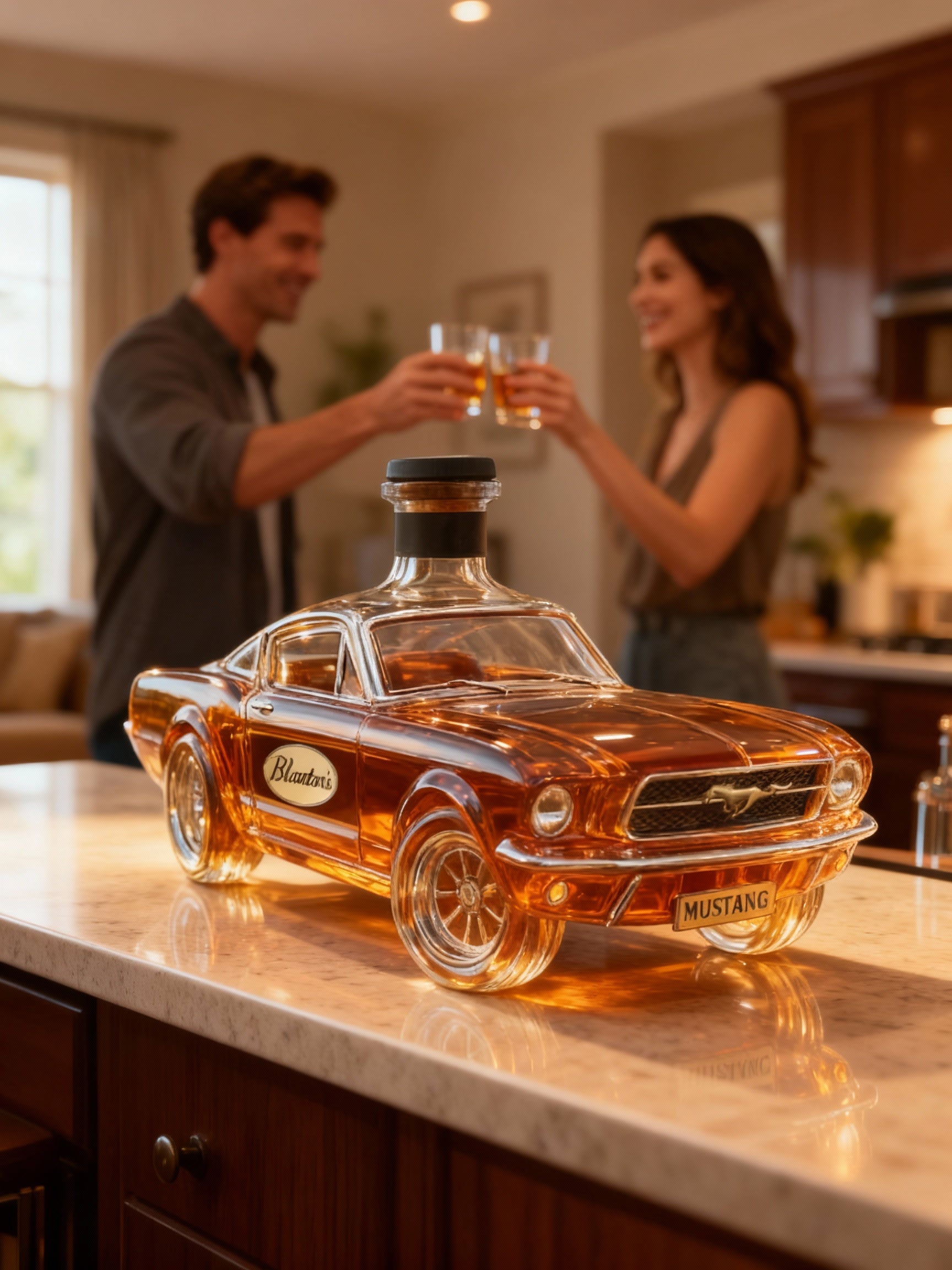 Davy | Mustang Car Shaped Whiskey Decanter