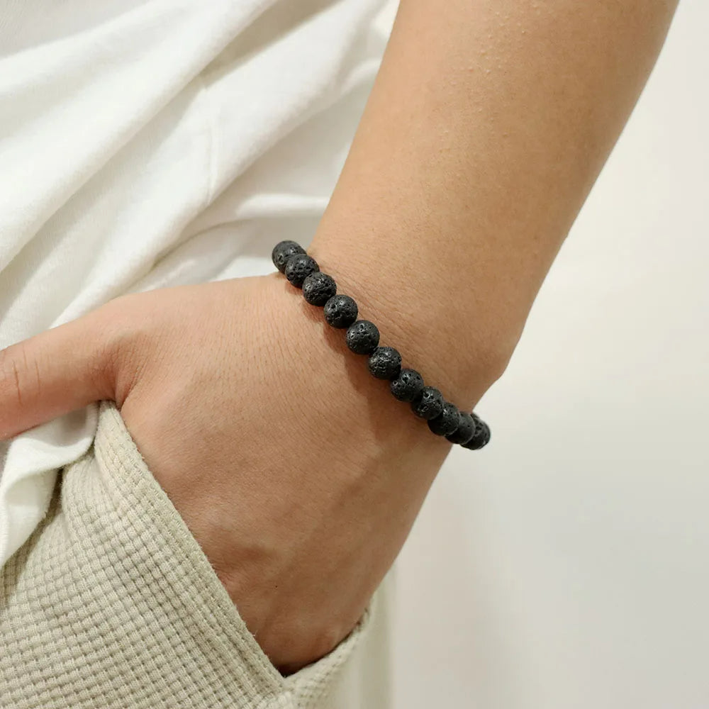 Davy | Natural Crystal Healing Energy Bracelet - Aria