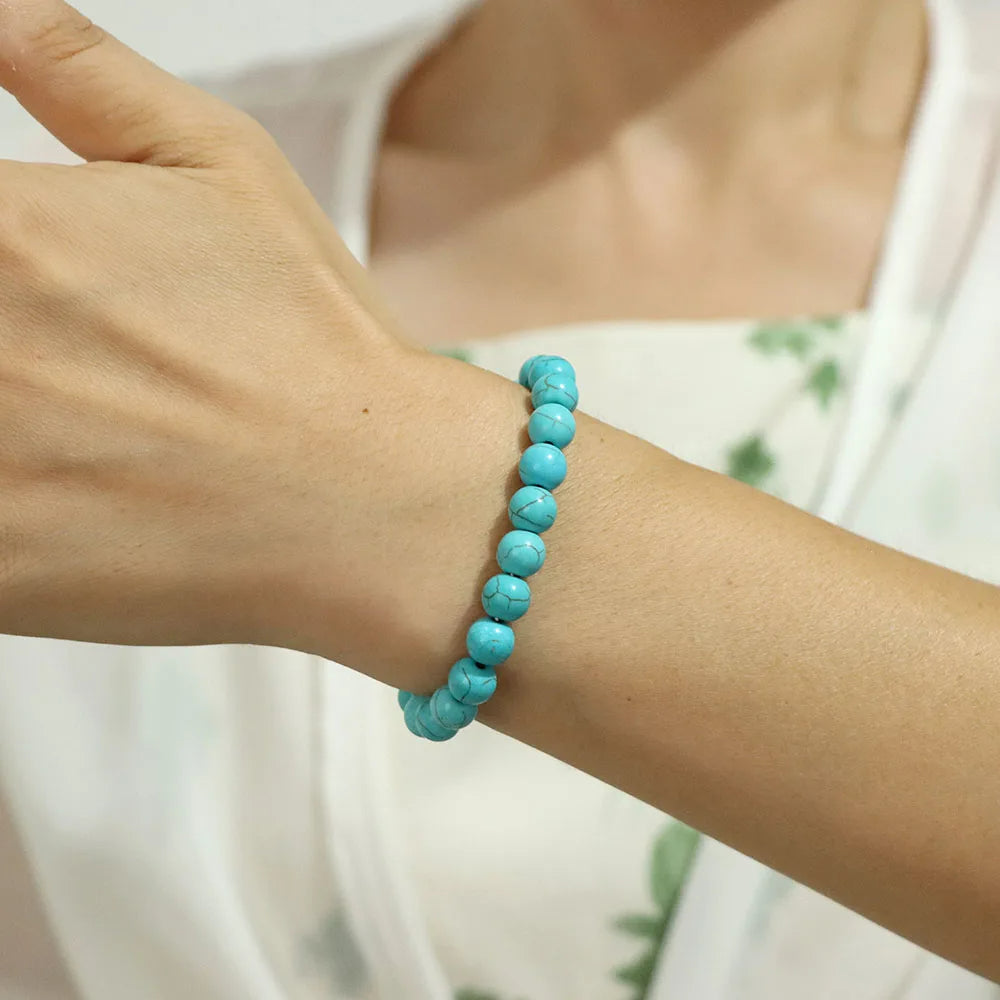 Davy | Natural Crystal Healing Energy Bracelet - Aria