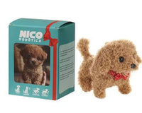 Davy | Nicoo Interactive Robot Puppy | Walks, Barks, Wags Tail | Plush, Battery-Operated Toy