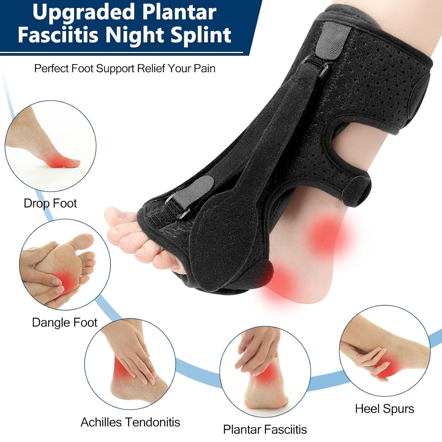 Davy | Night Splint for Plantar Fasciitis