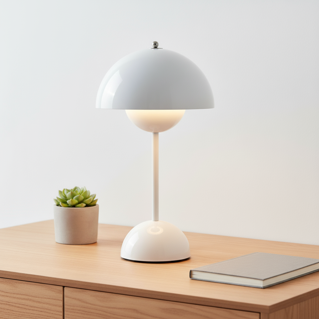 Davy | NordicNest Scandinavian Table Lamp | Dimmable, Modern & Bedside Lamp