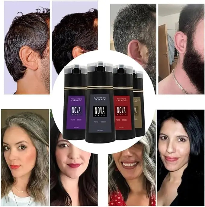 Davy | NovaHair Instant Dye Shampoo – Quick color refresh for hair