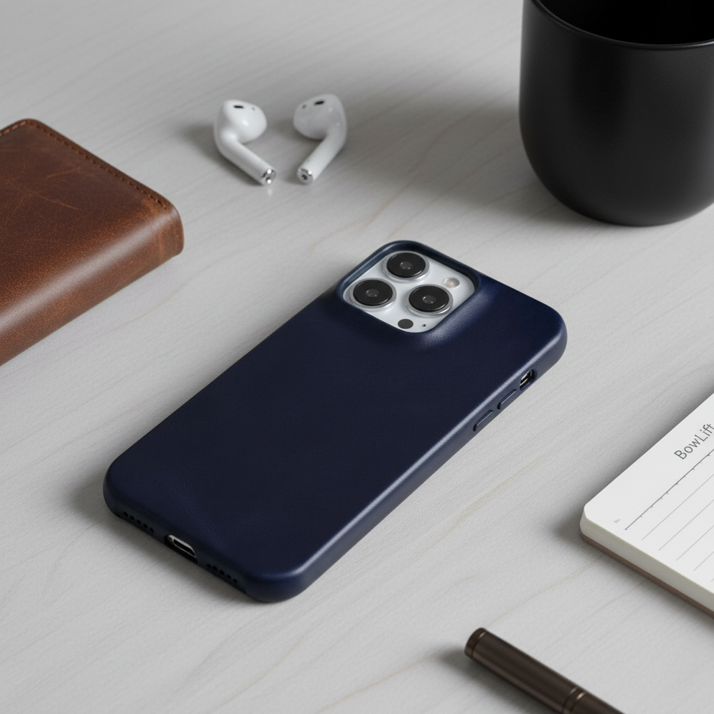 Davy | Oil Wax Genuine Leather Apple iPhone Case