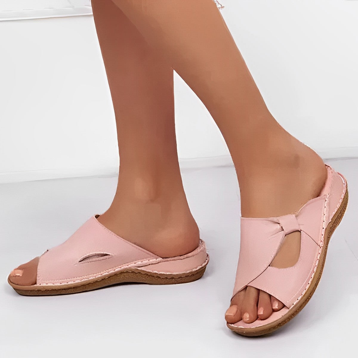 Davy | Orthopedic Vegan Leather Sandals