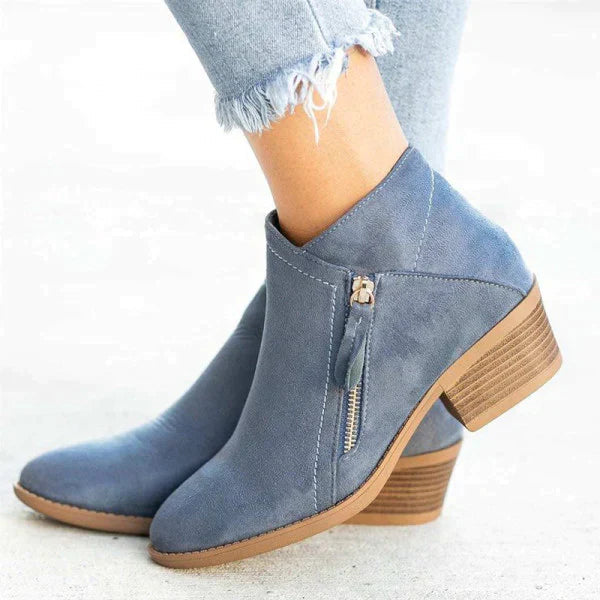 Davy | Orthopedic Women's Boots Made of Leather