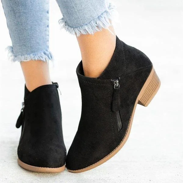 Davy | Orthopedic Women's Boots Made of Leather
