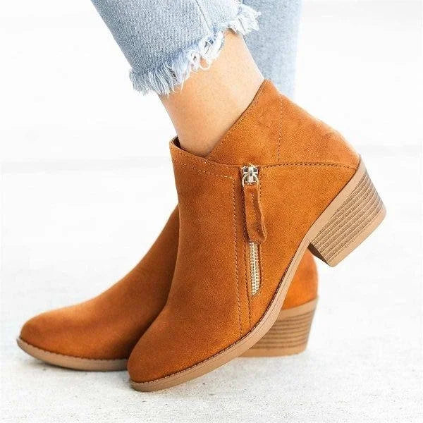 Davy | Orthopedic Women's Boots Made of Leather