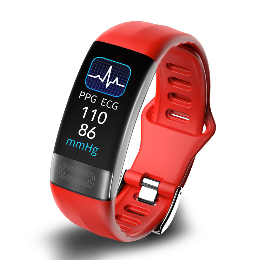 Davy | P11 Plus Health Tracker | Professional EKG & Blood Pressure Monitoring | HRV Analysis with Lorenz Scatterplot | SpO2 & Sleep Screening | IP67 Waterproof | Cycle Tracking
