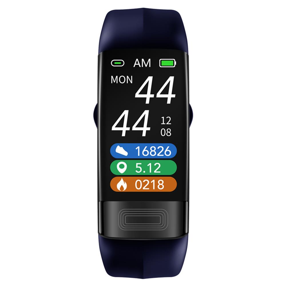 Davy | P11 Plus Health Tracker | Professional EKG & Blood Pressure Monitoring | HRV Analysis with Lorenz Scatterplot | SpO2 & Sleep Screening | IP67 Waterproof | Cycle Tracking
