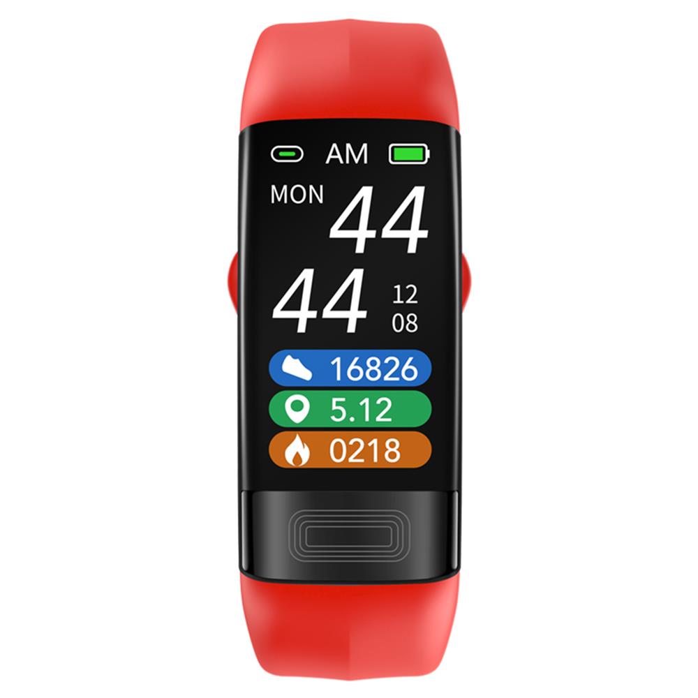 Davy | P11 Plus Health Tracker | Professional EKG & Blood Pressure Monitoring | HRV Analysis with Lorenz Scatterplot | SpO2 & Sleep Screening | IP67 Waterproof | Cycle Tracking
