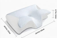 Davy | Pillow for Sleep Apnea & Snoring Relief – Ergonomic Memory Foam Anti-Snore Pillow for Better Breathing & Deep Sleep Support