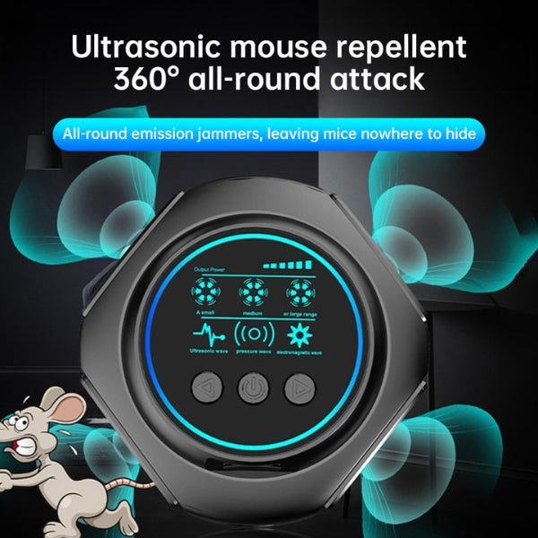 Davy | Plug-In Ultrasonic Rat Repellent | Chemical Free. Quiet & Covers up to 3200 square feet for indoor and outdoor use