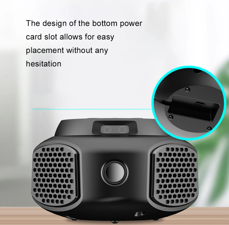 Davy | Plug-In Ultrasonic Rat Repellent | Chemical-Free. Silent & Covers Up to 3200 sq. ft. for Indoor and Outdoor Use