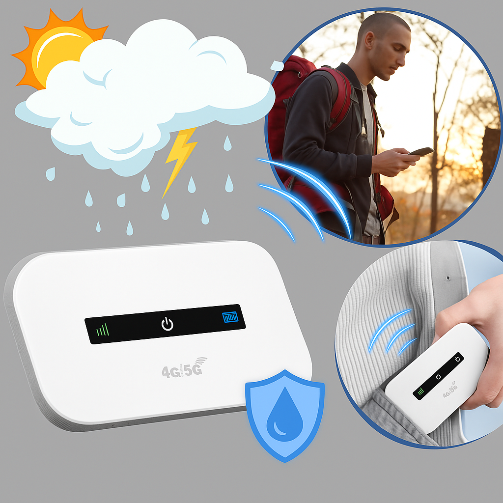 Davy | Portable 4G/5G Wi-Fi Hotspot Router
