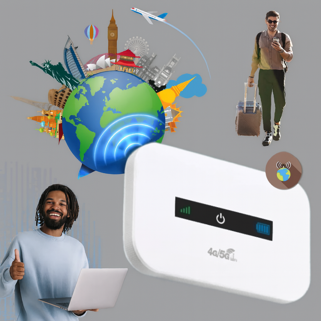 Davy | Portable 4G/5G Wi-Fi Hotspot Router