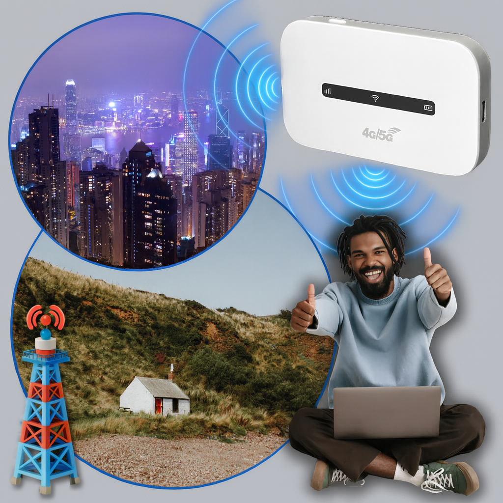 Davy | Portable 4G/5G Wi-Fi Hotspot Router