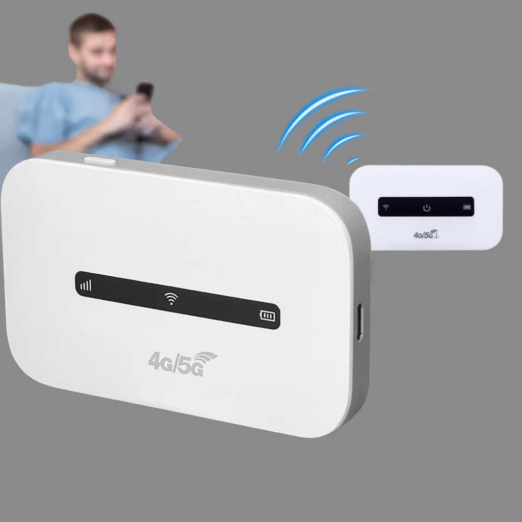 Davy | Portable 4G/5G Wi-Fi Router with Hotspot Function