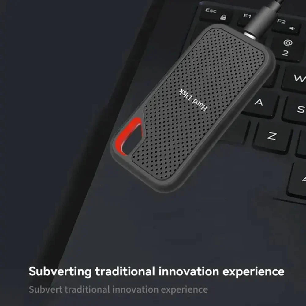Davy | Portable External SSD Drive High-Speed Data Transfer Shockproof Storage