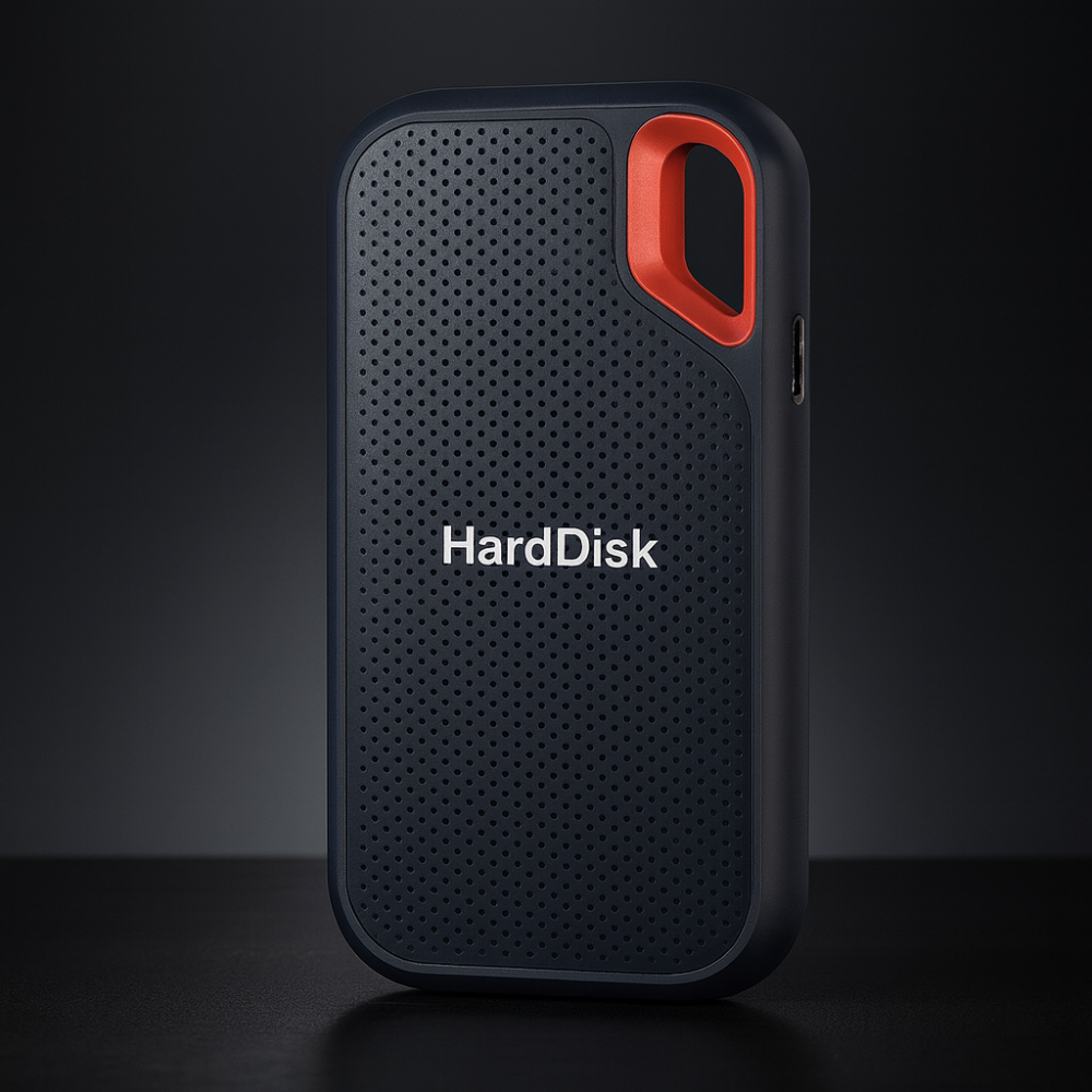 Davy | Portable External SSD Drive High-Speed Data Transfer Shockproof Storage