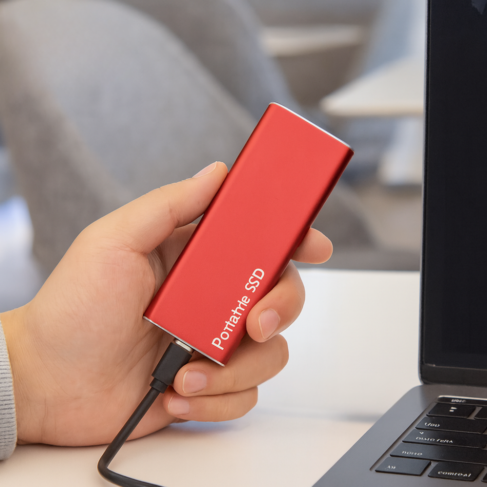 Davy | Portable External SSD High-Speed Aluminum Storage Drive