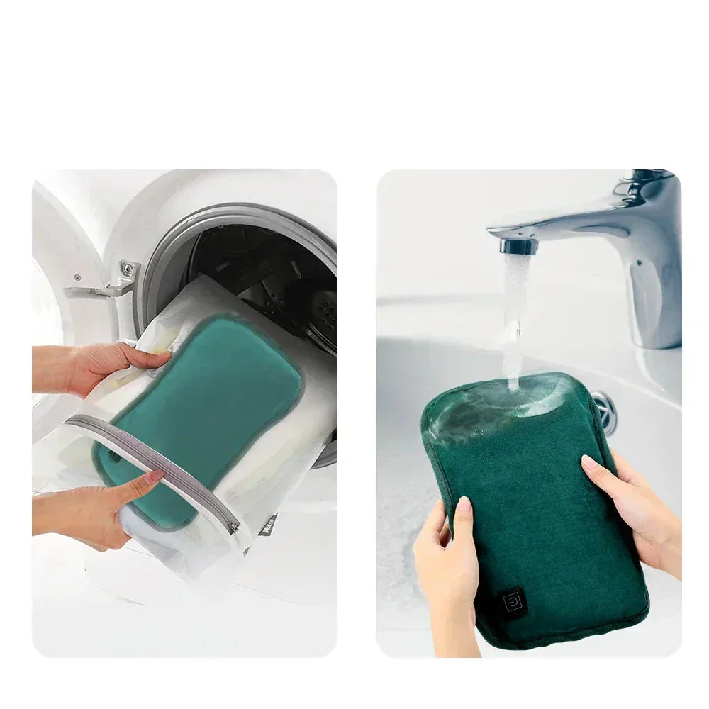 Davy | Portable Graphene Heating Pad | USB Rechargeable | 3 Temperature Levels | Ergonomic Hand & Belly Warmer | Includes Intelligent Auto Shut-Off