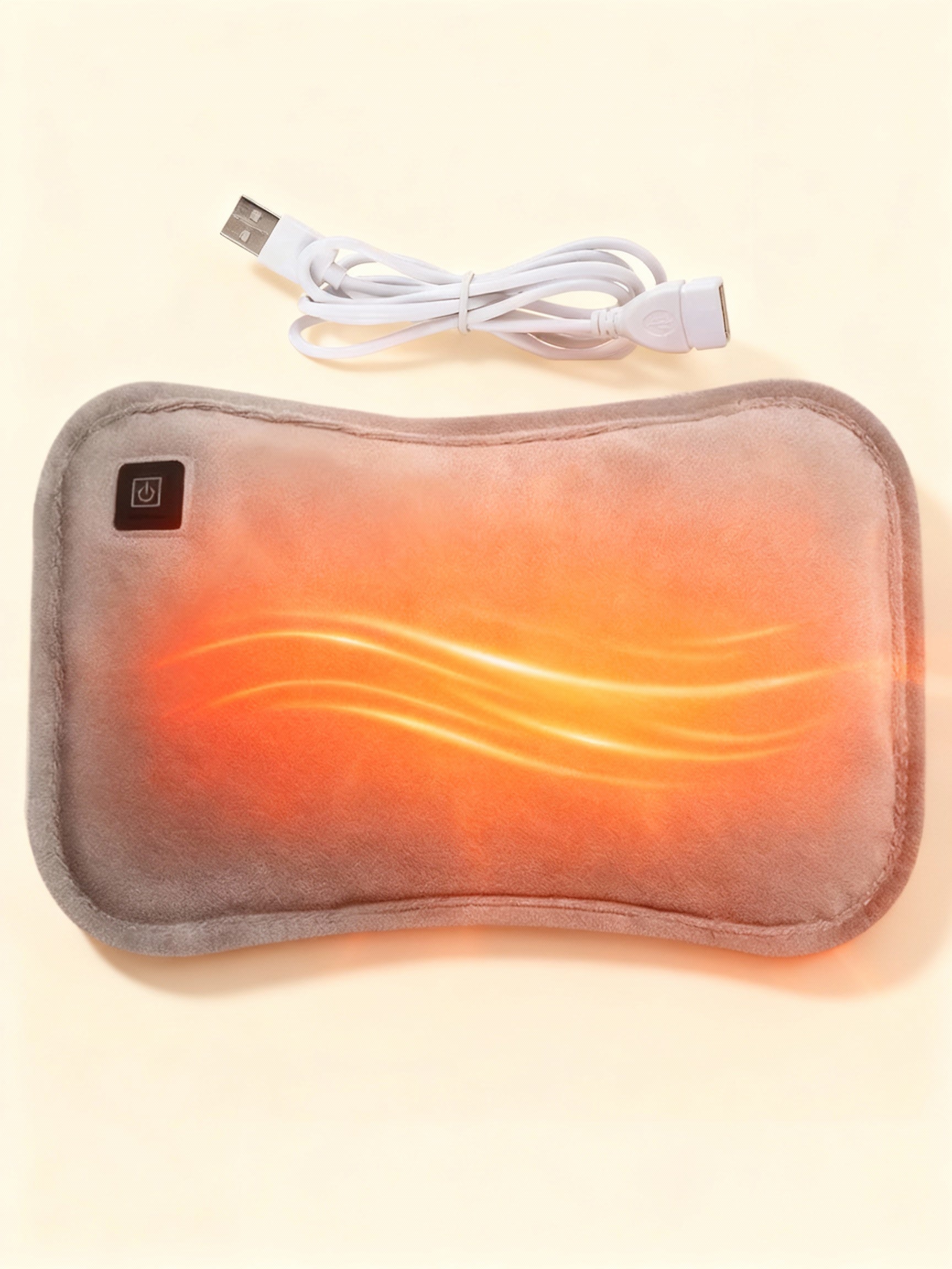 Davy | Portable Heating Pad | 30x20 cm | Fast Heating, Multipurpose Hand/Body Warmer