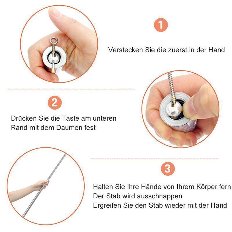 Davy | Portable Metal Rod for Self-Defense and Magic
