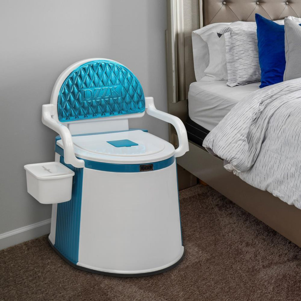 Davy | Portable Toilet with Armrests for Adults & Elderly