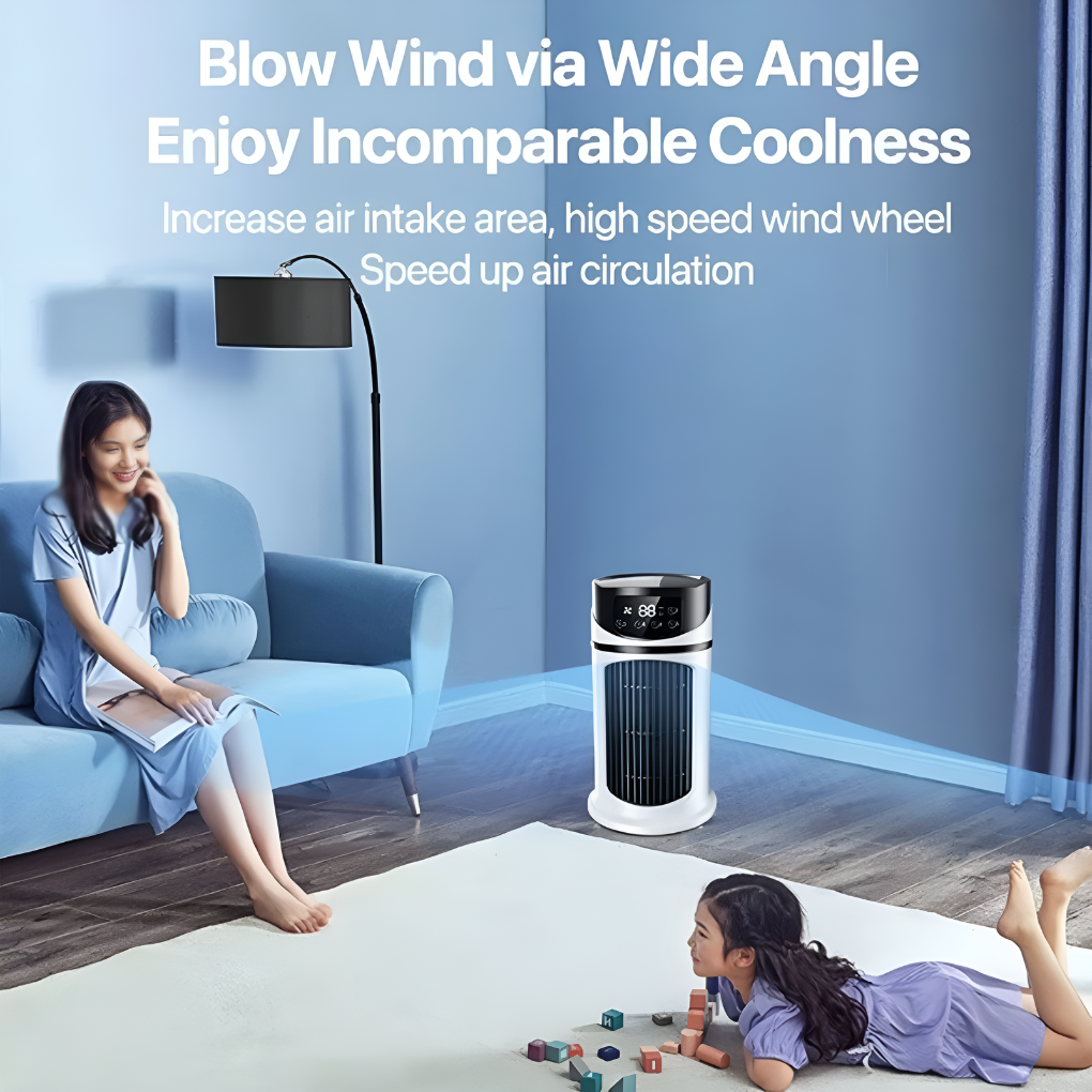Davy | Portable Tower Fan for Home & Office