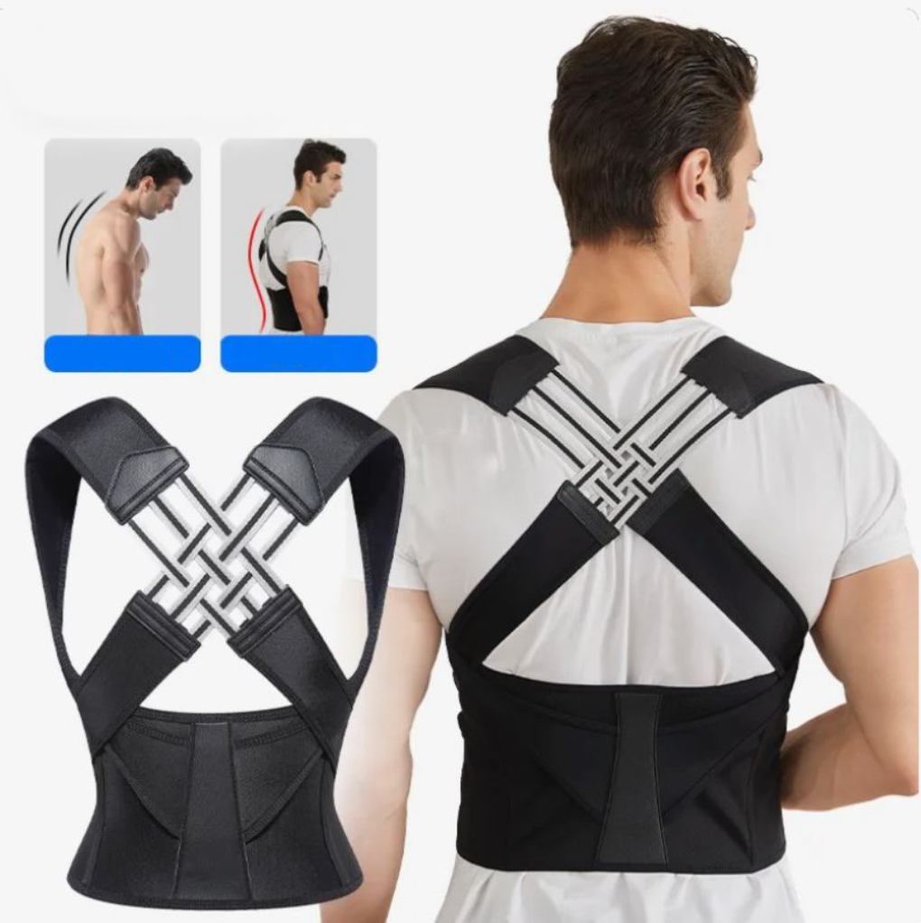 Davy | Posture Corrector Back Brace with X-Strap Design