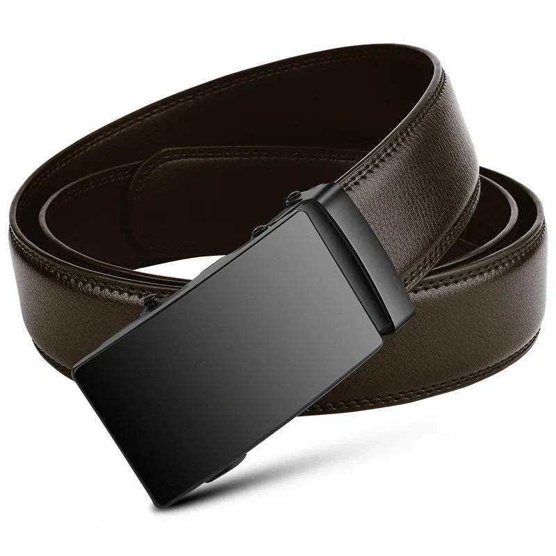 Davy | Premium PU Leather Belt – Luxury Automatic Buckle for Men